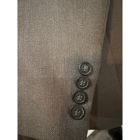Stafford Essentials Brown Blazer Two Button Sport Coat  Size‎ 50L 50L - Picture 3 of 15